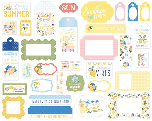 Carta Bella - Lemonade - Tags and Frames