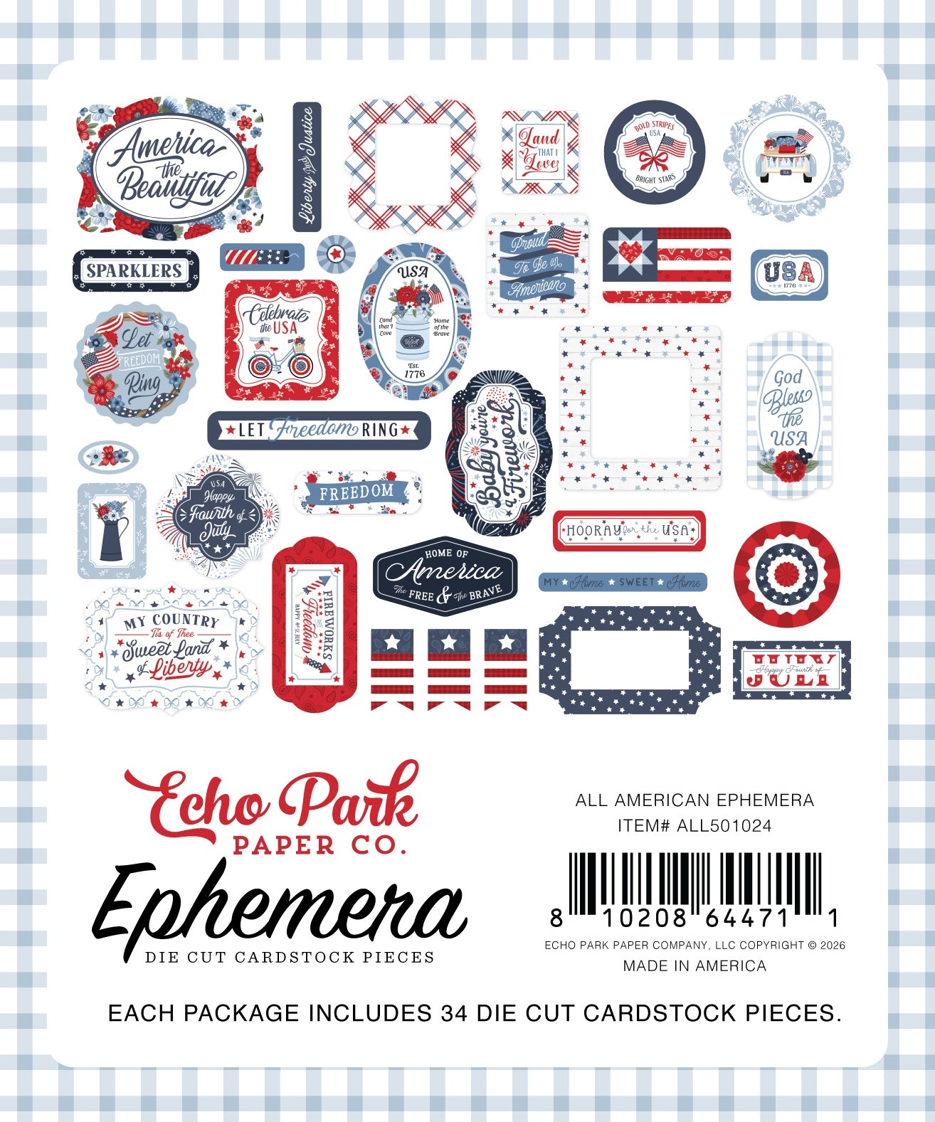 Echo Park - All American Paper - Ephemera