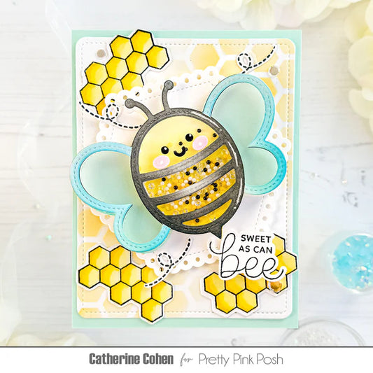 Pretty Pink Posh - Bee Shaker Die Set