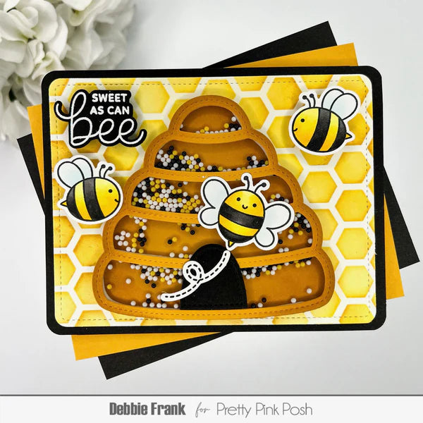 Pretty Pink Posh - Beehive Shaker Die Set