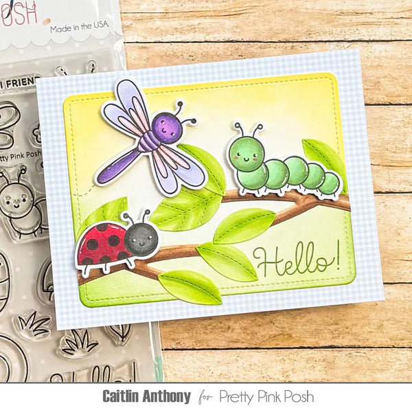Pretty Pink Posh - Cute Bugs Die Set