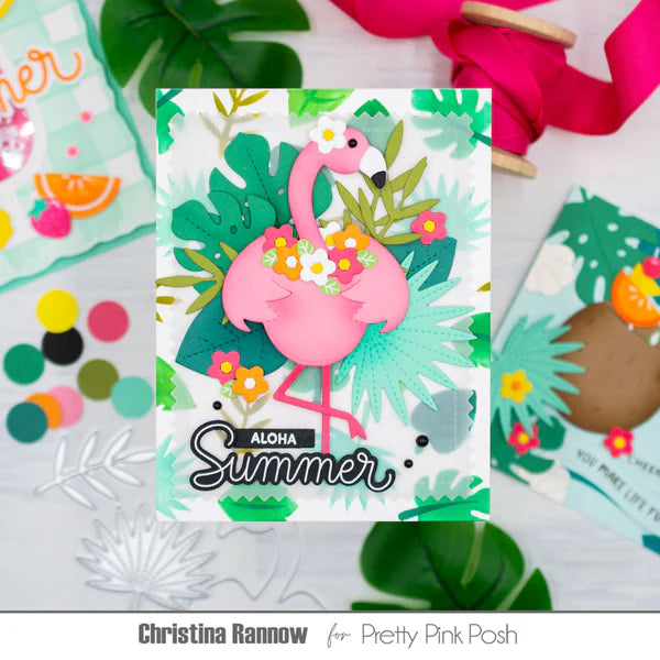 Pretty Pink Posh - Flamingo Holder Die