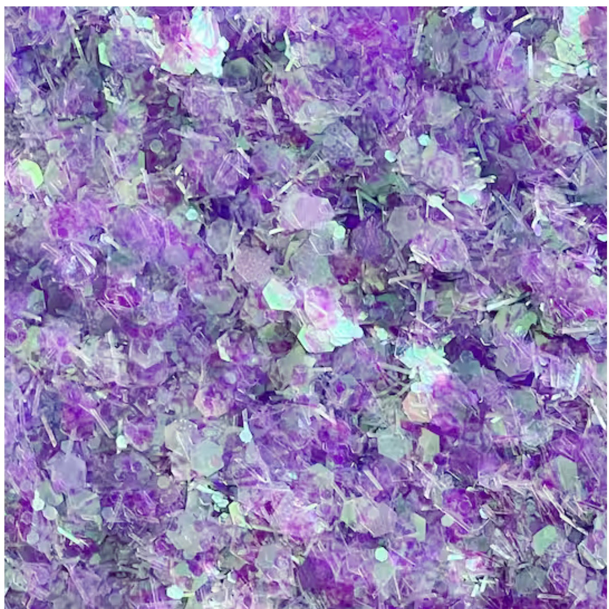 Recollections - Purple Mixed Shape Tinsel Specialty Polyester Glitter