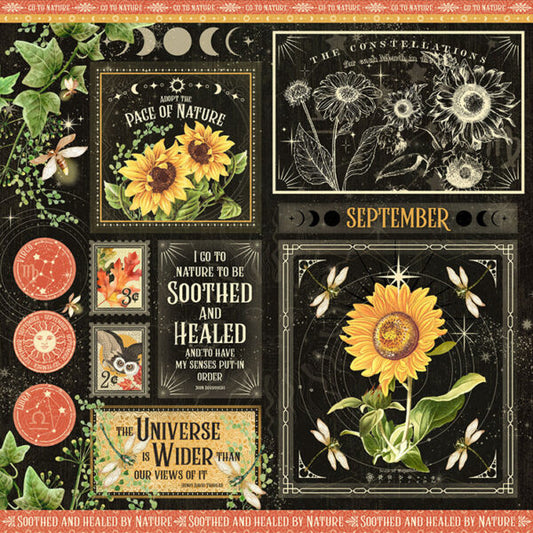 Graphic 45 - September - 12x12 Sheet