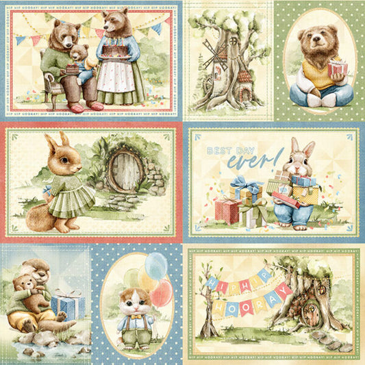 Graphic 45 - Best Day Ever - 12x12 Sheet
