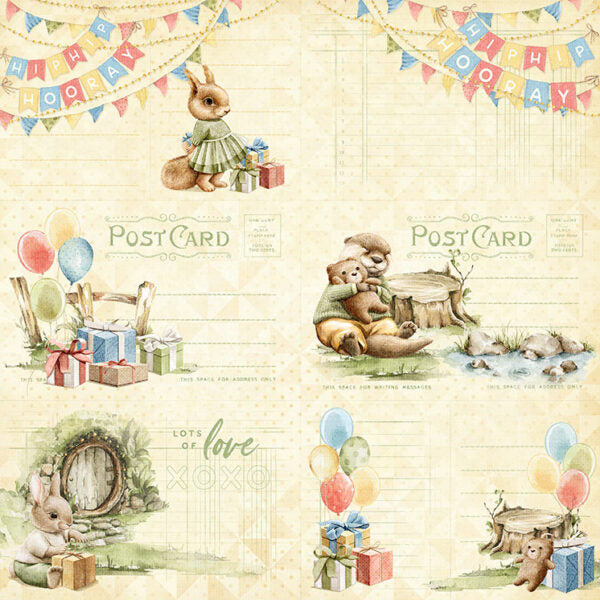 Graphic 45 - Best Day Ever - 12x12 Sheet