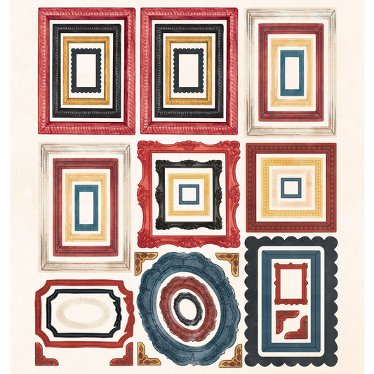 49 & Market - Mouse and Co- Die Cut Frames