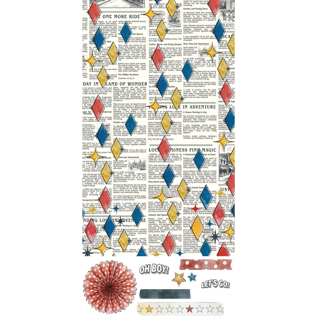 49 & Market - Mouse and Co - Washi Tape Sheet Set