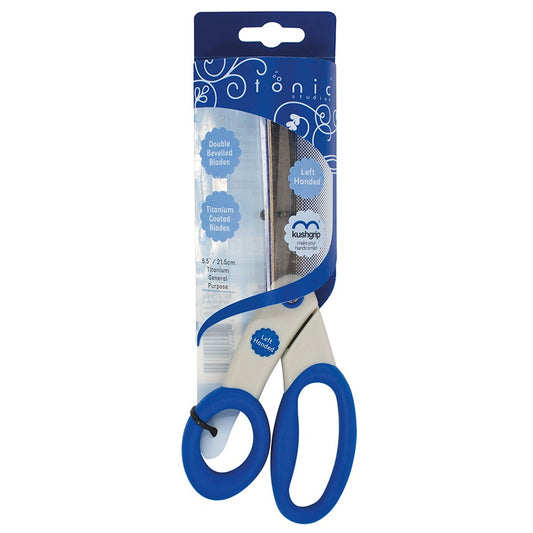 KUSHGRIP - SCISSORS LFT-HND 8.5 by TONIC STUDIOS UK LTD
