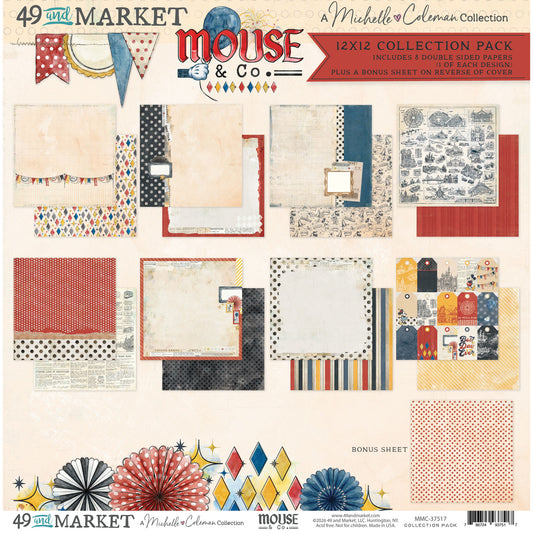 49 & Market - Mouse and Co - 12 x12 collection pack