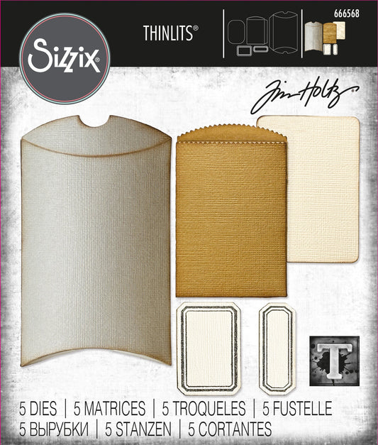 PILLOW BOX-SIZZIX THINLITS DIE by ELLISON