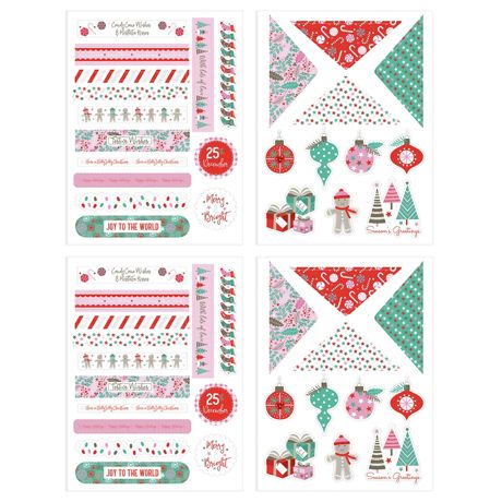 CANDY CANE-TOPPER SET by TONIC STUDIOS UK LTD