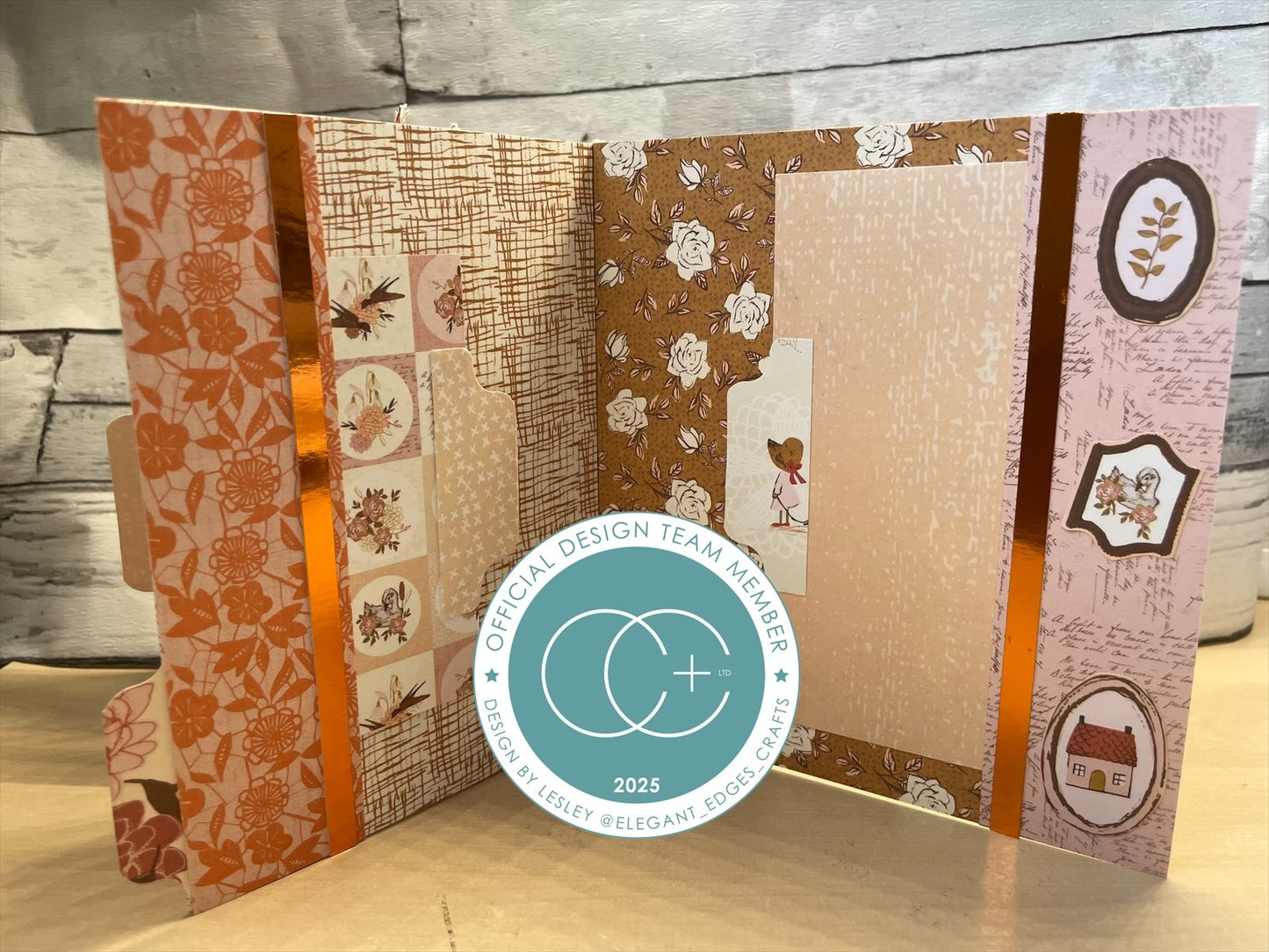 6X6 PAD - NOSTALGIA PAPER by CRAFT CONSORTIUM LTD