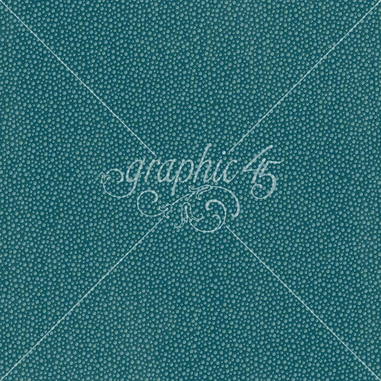 Graphic 45 Wonder Of OZ Double-Sided Cardstock 12"X12" (Brain's)