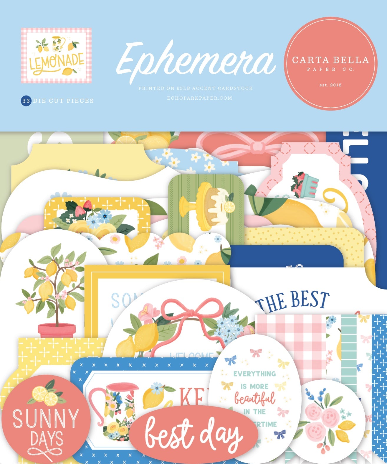 Carta Bella - Lemonade - Ephemera
