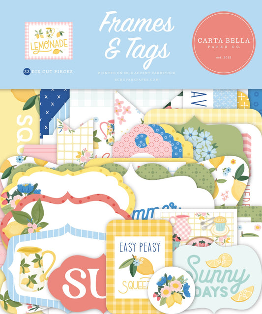 Carta Bella - Lemonade - Tags and Frames