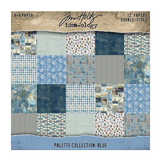 Tim Holtz Color Palette Blue - 8X8