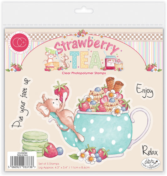 RELAX - STAMP SET by CRAFT CONSORTIUM LTD