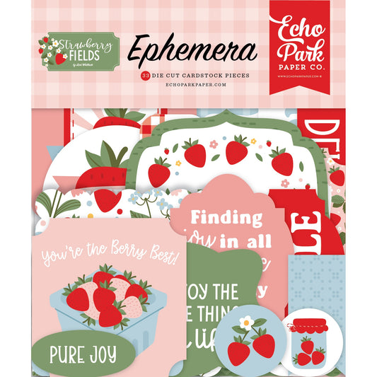 Carta Bella - Strawberry Fields - Ephemera