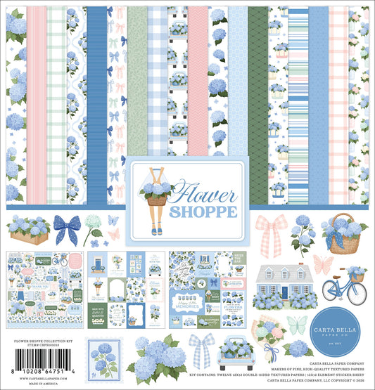 Carta Bella- Flower Shoppe Collection Kit
