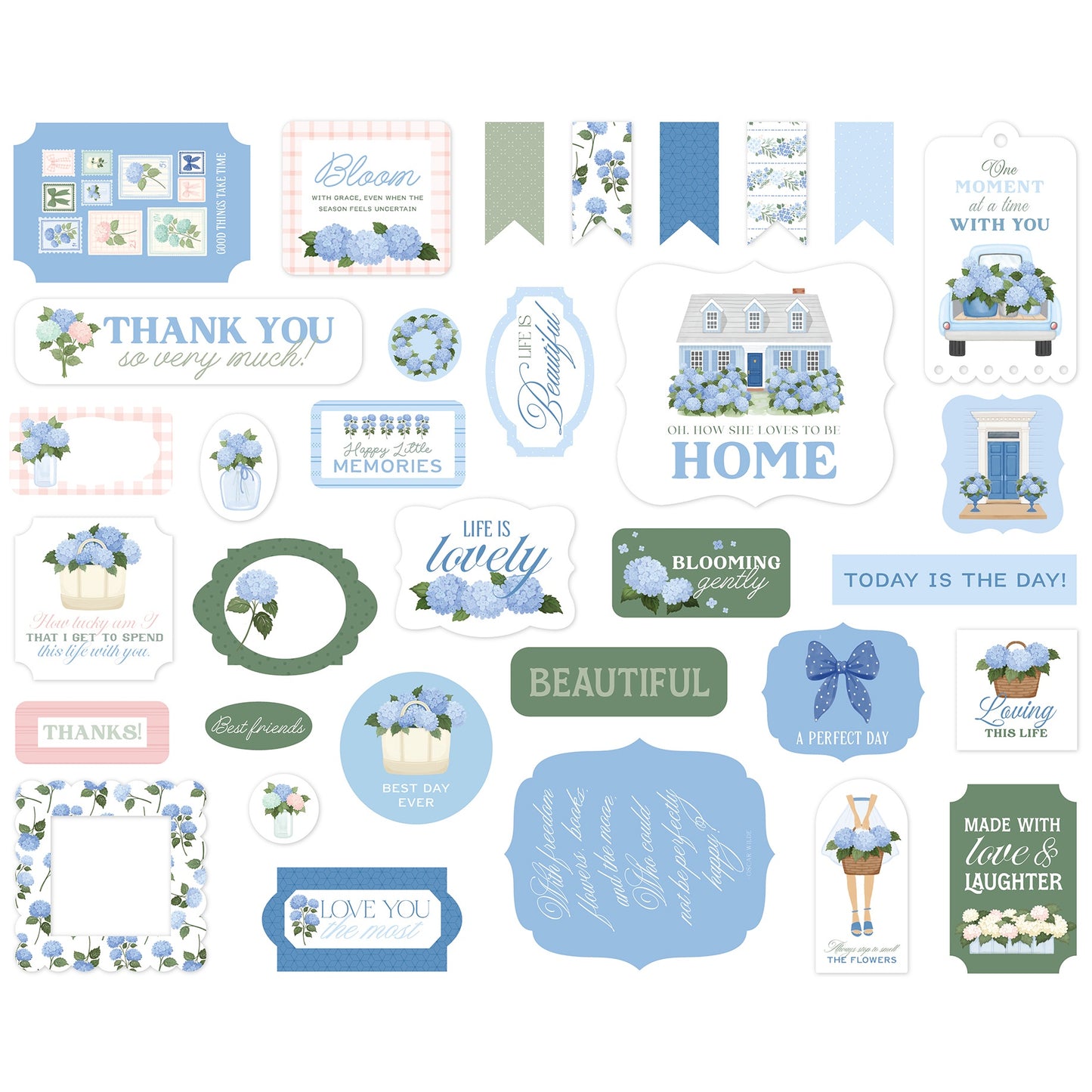 Carta Belle - Flower Shoppe - Ephemera