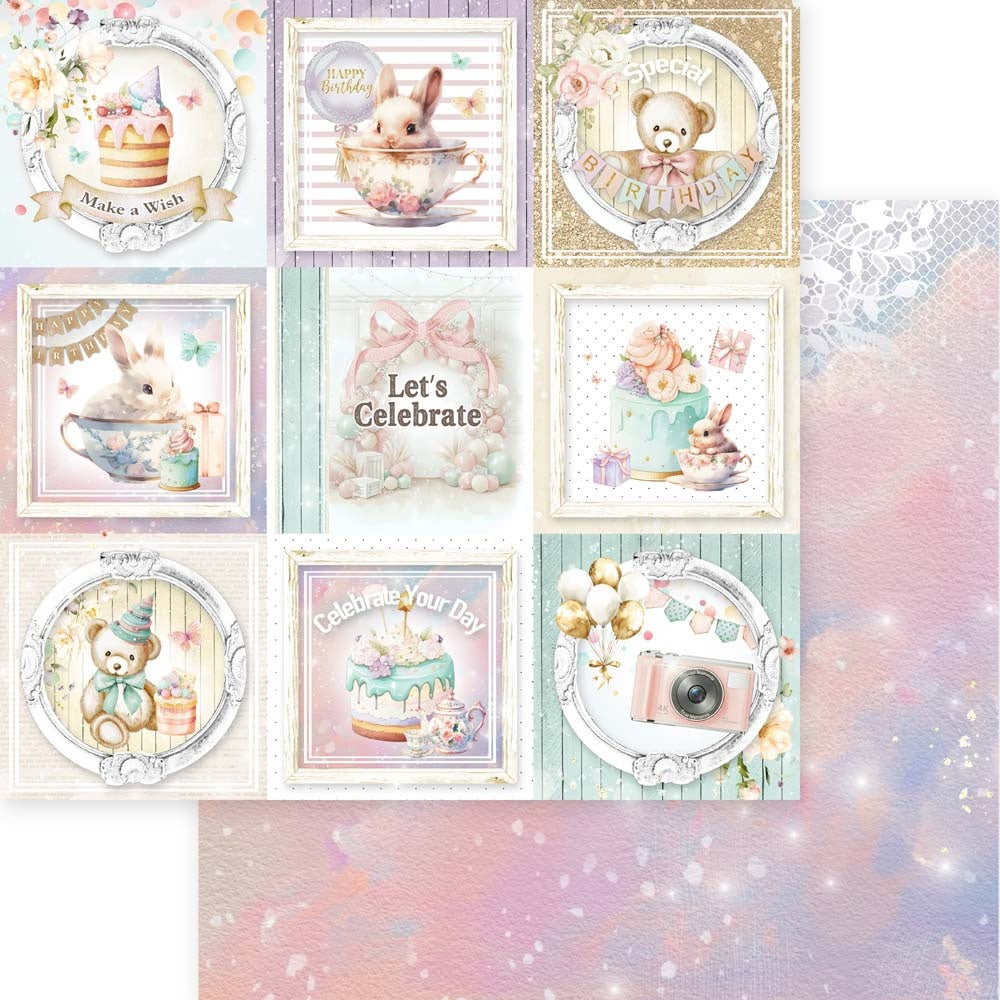 Memory Place - Happy Bday - 6x6