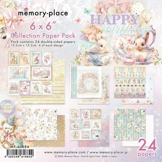 Memory Place - Happy Bday - 6x6
