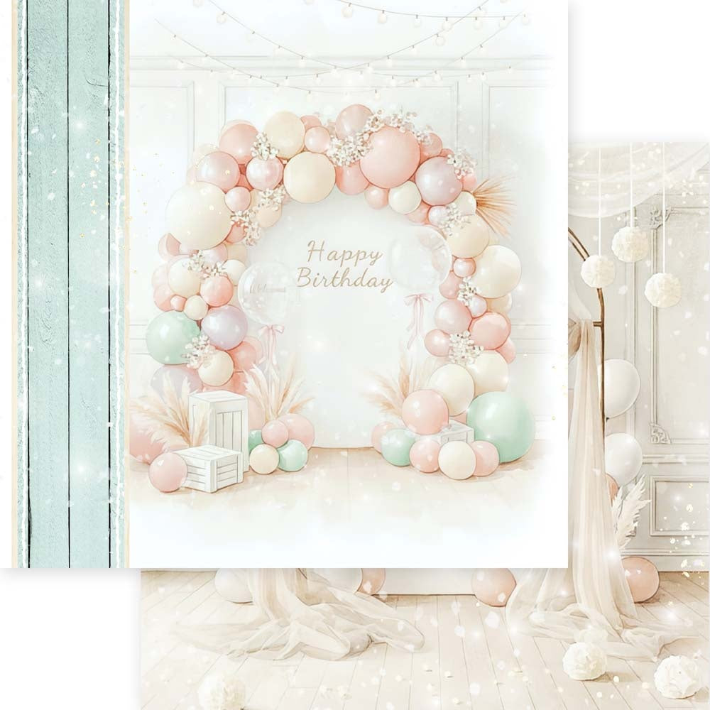 Memory Place - Happy Bday - 8x8