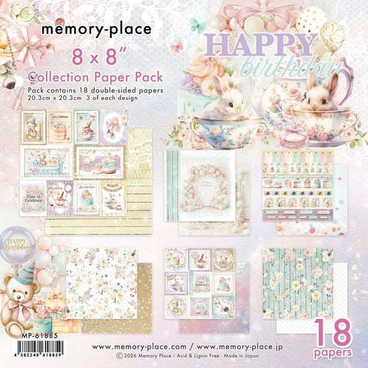 Memory Place - Happy Bday - 8x8