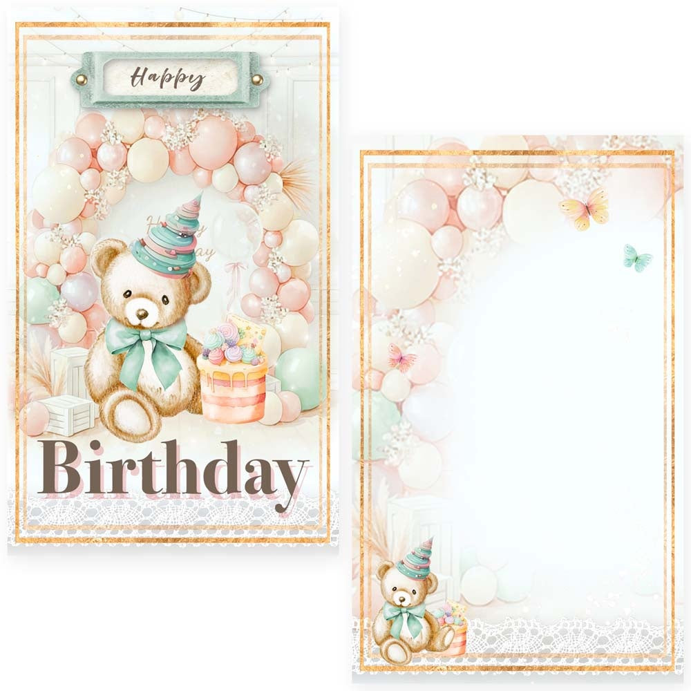Memory Place - Happy Bday - Journaling Cards