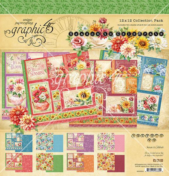 Graphic 45 - Season To Celebrate 12x12 Collection Pack