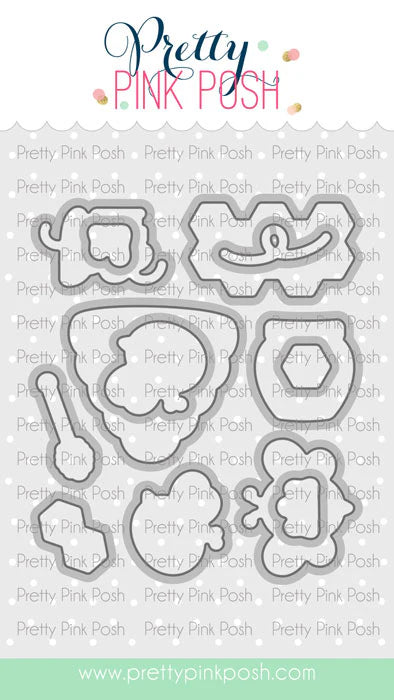 Pretty Pink Posh - Bee Additions Die Set