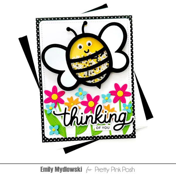 Pretty Pink Posh - Bee Shaker Die Set
