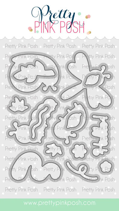 Pretty Pink Posh - Cute Bugs Die Set