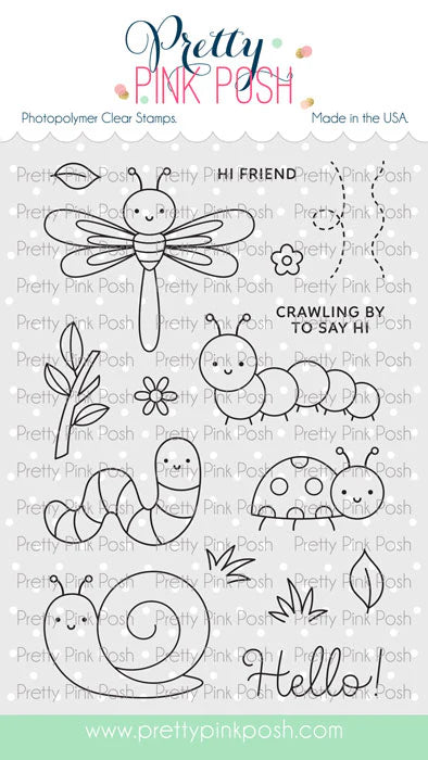 Pretty Pink Posh - Cute Bugs Stamp Set