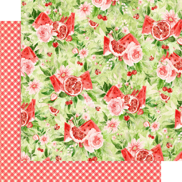 Graphic 45 - Good Ole Summertime - 12x12 Sheet