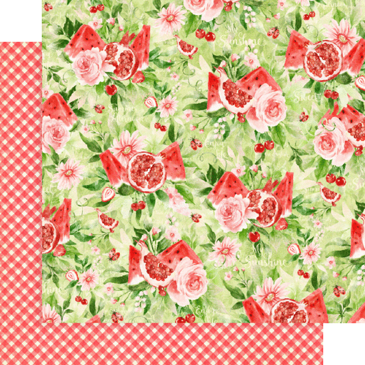 Graphic 45 - Good Ole Summertime - 12x12 Sheet