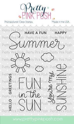 Pretty Pink Posh - Happy Summer Stamp Set