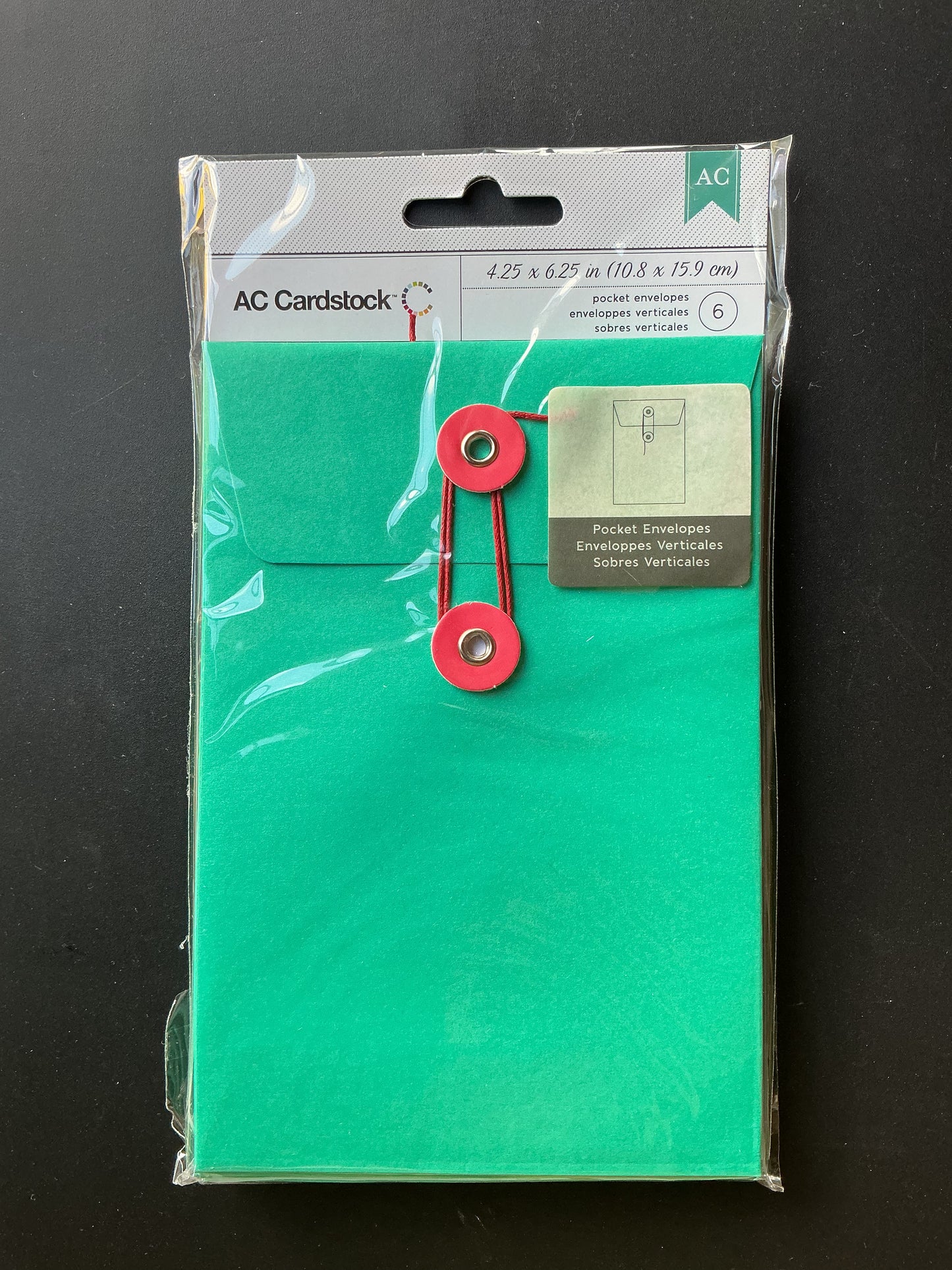 American Crafts - AC Cardstock - Pocket Envelopes