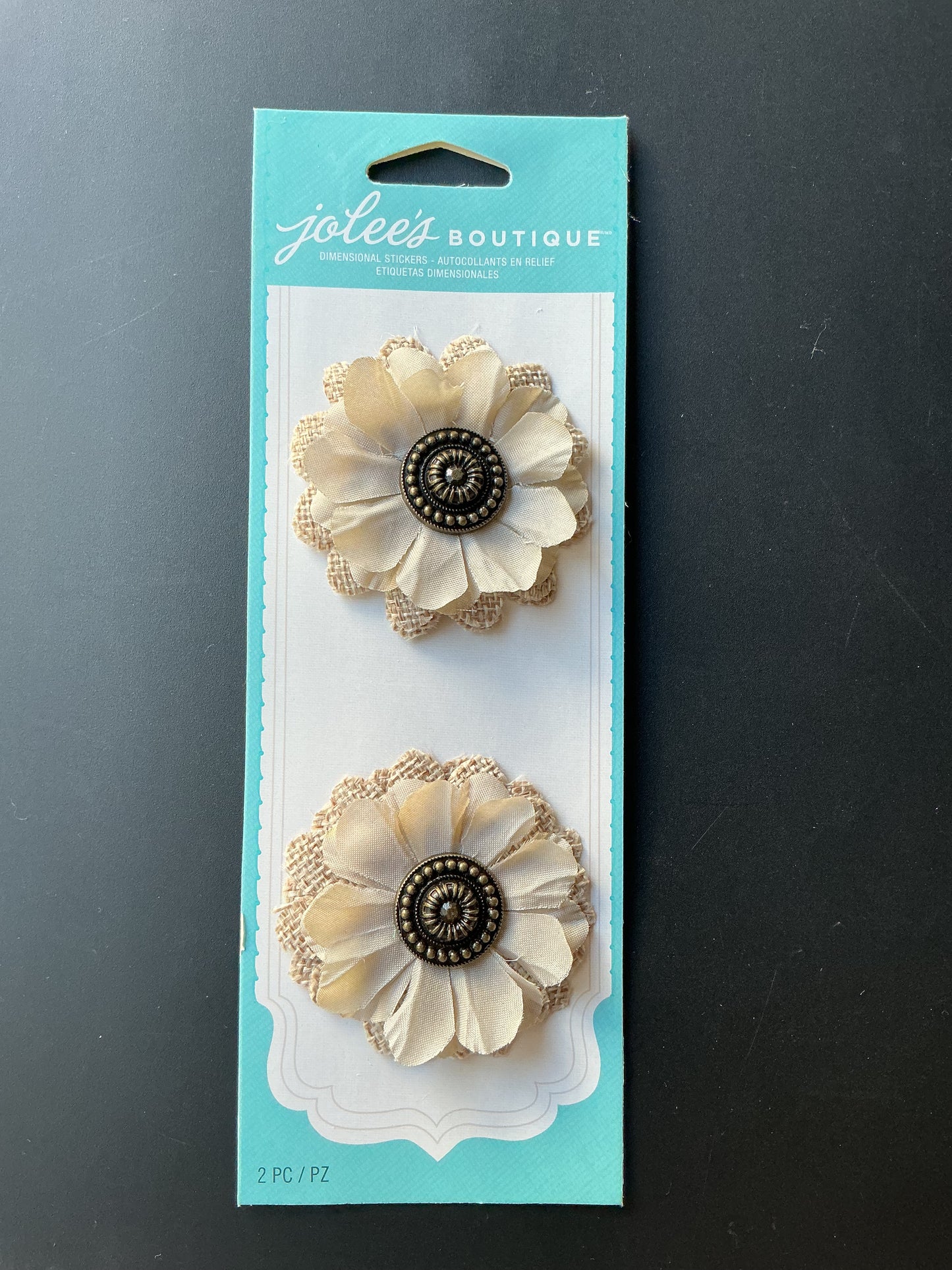 Jolee’s Boutique - Dimensional Stickers - Fabric Flowers