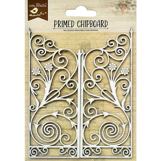 Little Birdie - Primed Laser Cut Chipboard - Fairy Gate