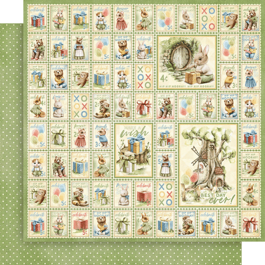 Graphic 45 - Lots Of Love - 12x12 Sheet