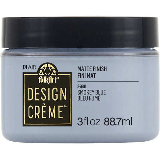FolkArt - Design Creme - Smokey Blue, 3 oz.