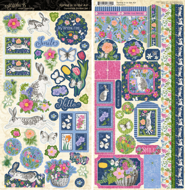 Graphic 45 - Spring Is In The Air - Sticker Collection