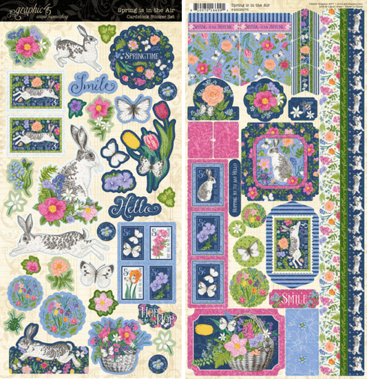 Graphic 45 - Spring Is In The Air - Sticker Collection