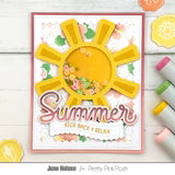 Pretty Pink Posh - Large Summer Shadow