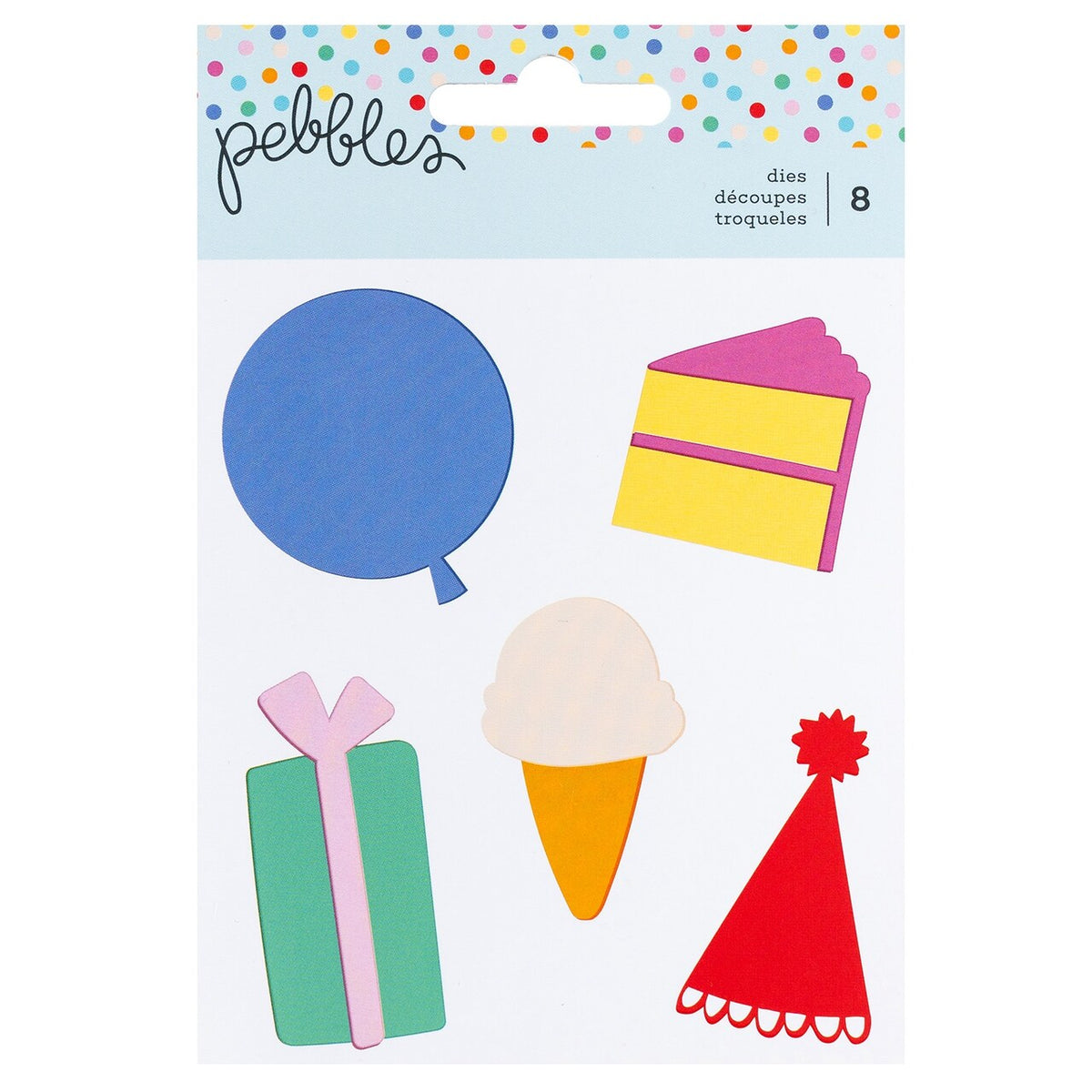 American Crafts - Pebbles - All The Cake Dies