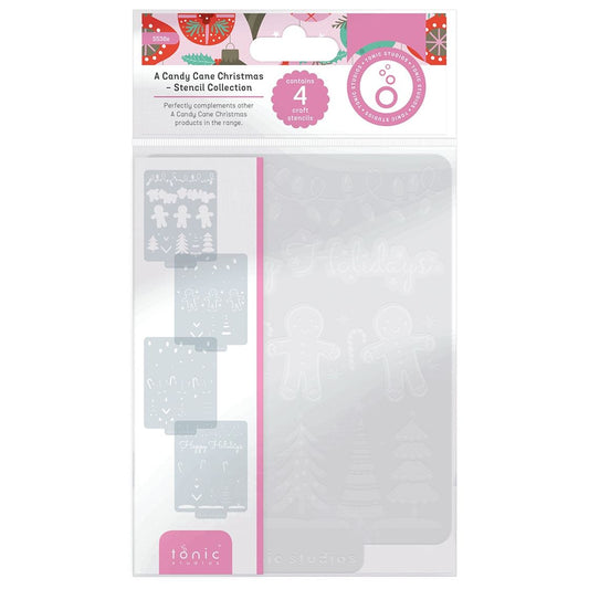 CANDY CANE-Stencil Set by TONIC STUDIOS UK LTD