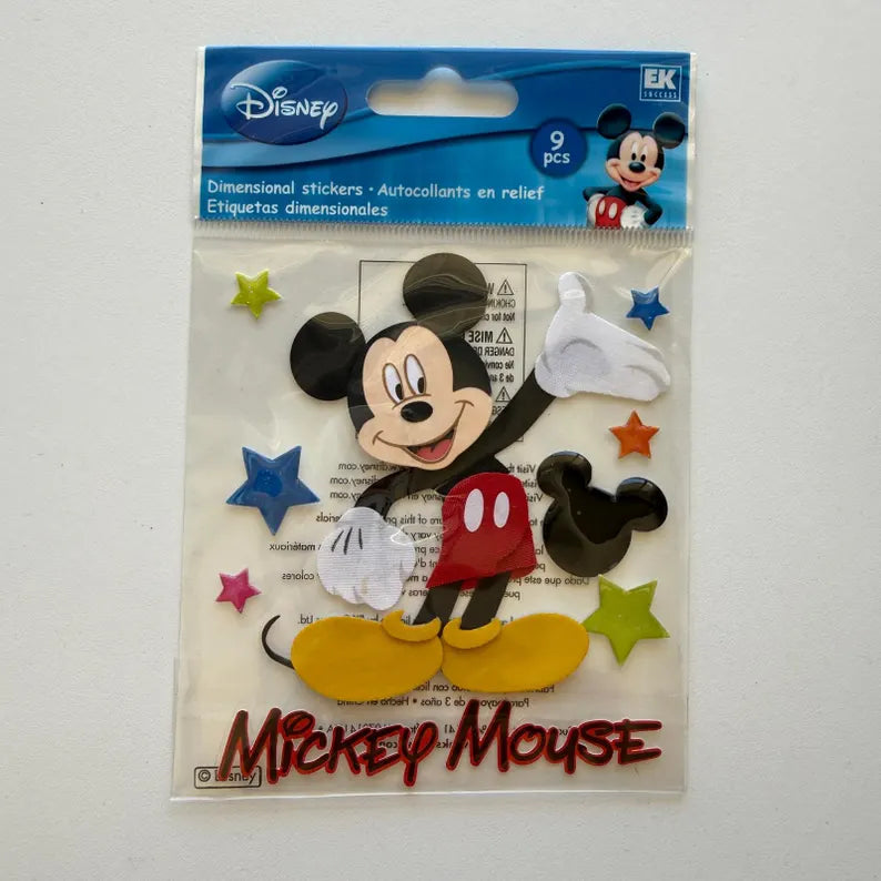 EK Success - Disney Mickey Mouse Dimensional Stickers 9pc