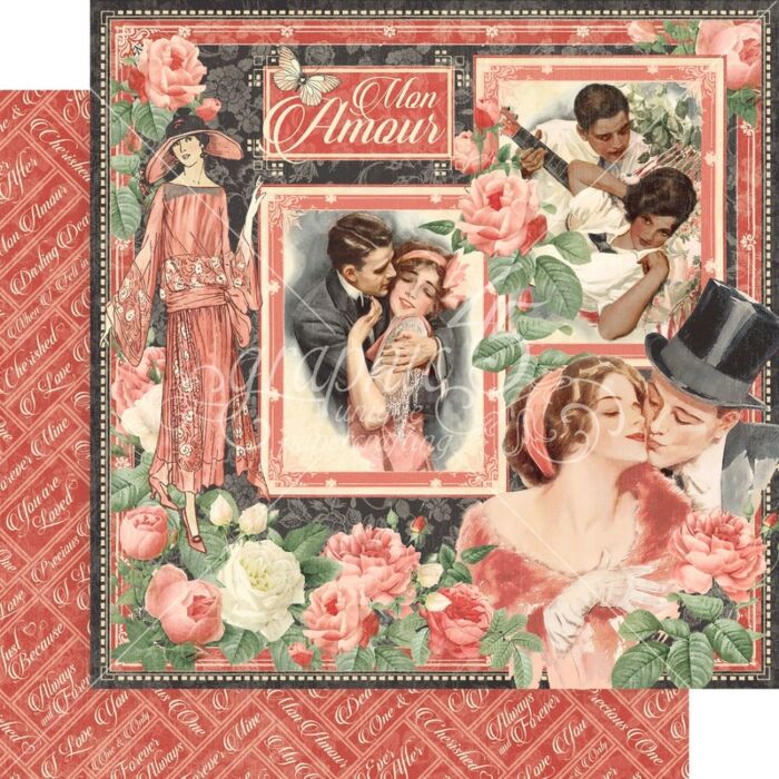 Graphic 45 - Mon Amour - 12x12 Collection Pack